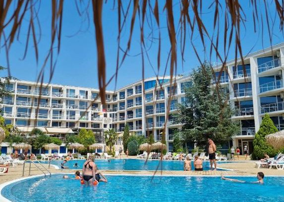 Sarafovo Apartment | Oceanfront Retreat at Atlantis Resort D111 with Spa Access