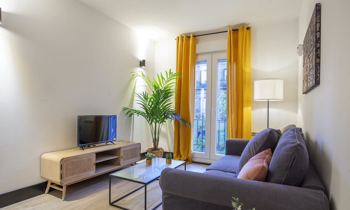 Pacifico Apartment | Inviting Atocha II Apartment in Central Madrid with Spa