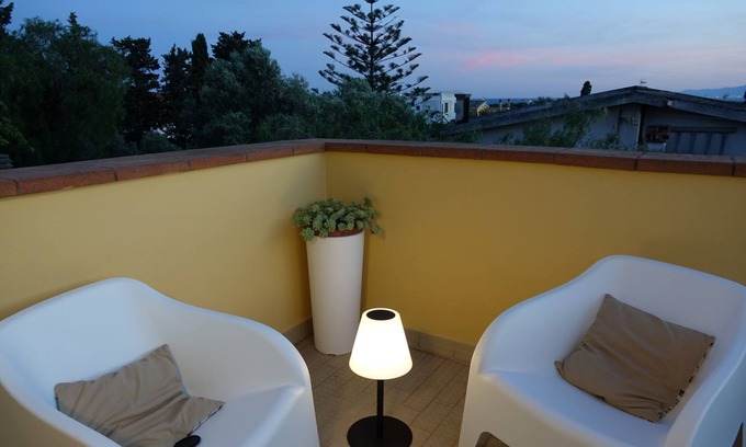 Quartu Sant'Elena Apartment | Beachside Attic with Terrace and Pool Access