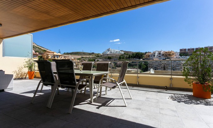 Faro de Cullera Apartment | Exceptional Attic Cullera Apartment with Ocean View Amenities
