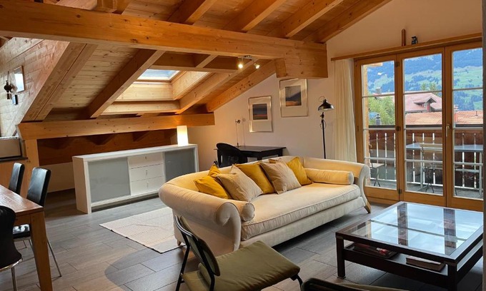 Pany Apartment | Pet-Friendly Attic in the Alps - Rated 9.6/10 by Guests