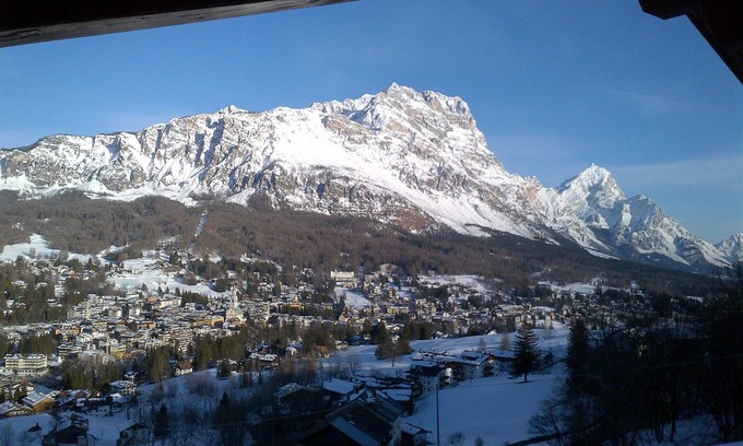 Cortina d'Ampezzo Apartment | Guest Rated: 9.8 - Attic Overview Near Cortina's Center