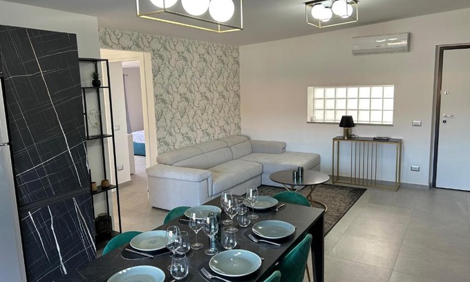 Montepaone Lido Apartment | Beachfront Penthouse with Child-Friendly Amenities
