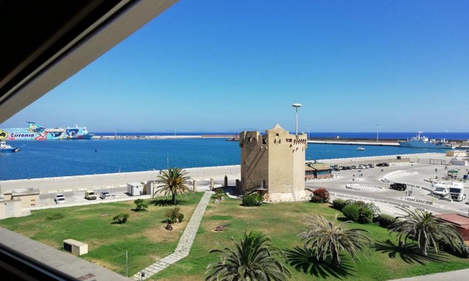 Porto Torres Apartment | Sea View Attico "Elisa" - Family & Pet Friendly Retreat