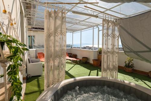 Salerno Apartment | Beachfront Attico Fronte Mare-Centro with Hot Tub & More