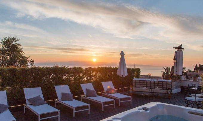 Taormina Villa | Discover Attico Giafari 6: Pet-Friendly Retreat with Spa