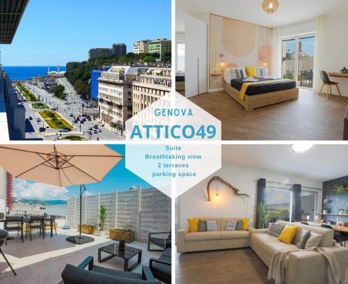 Foce Apartment | Elegant Attico with Rooftop Terrace and Scenic Views