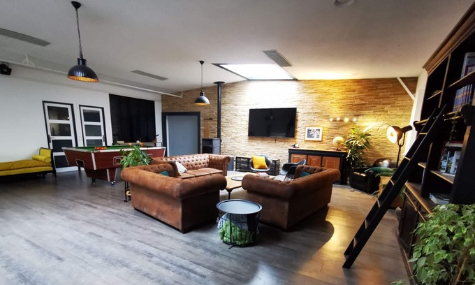 Brech House | Unique Loft with Ocean Views in Morbihan's Heart