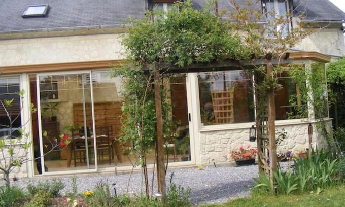 La Malmaison House | Pet-Friendly Retreat at Au Moulin de la Tour with Ocean Views