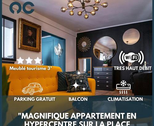 Centre Ville Apartment | Discover Au Palais des Pyrénées: Central Stay with Balconies