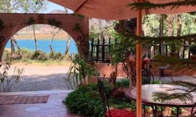 Ouirgane House | Inviting Auberge le Mouflon: Relax by the Pool and Dine