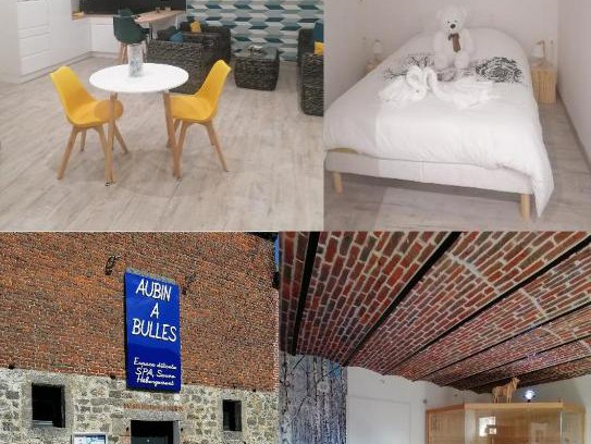 Saint-Aubin Bed & Breakfast | Highly Rated Aubin a Bulles with Relaxing Hot Tub Experience
