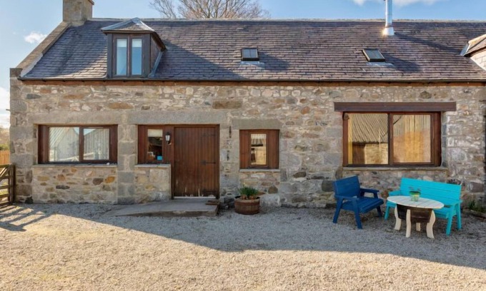 Aberchirder House | Experience Auchingoul Cottage: Pet-Friendly Oceanfront Retreat