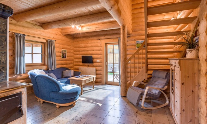 Oberaudorf House | Inviting Audorfer Log Cabin with Sauna and Scenic Terraces
