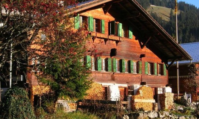 Oberwil im Simmental Apartment | Exceptional Lake View Retreat at Auf der Mauer by Interhome