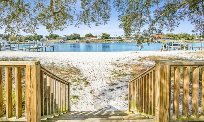 Holiday Harbor House | Beachfront Retreat: Pet-Friendly Ocean View Home in Perdido Key