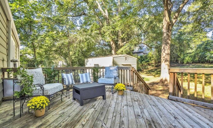 Greenville House | Pet-Friendly Augusta Rd Retreat with Top Guest Rating