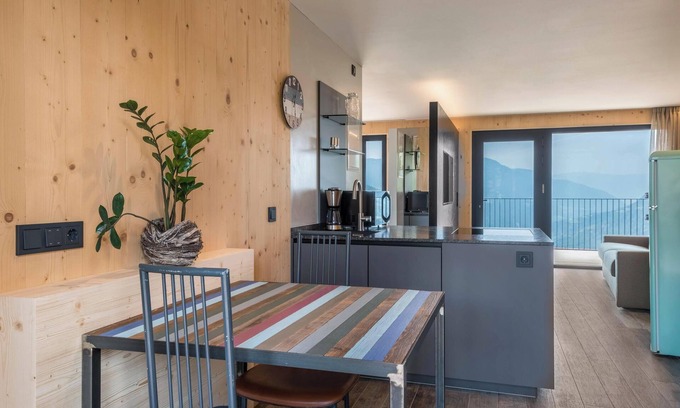 Fie allo Sciliar Apartment | Scenic AUMIA Apartment Turmalin with Mountain View & Terrace