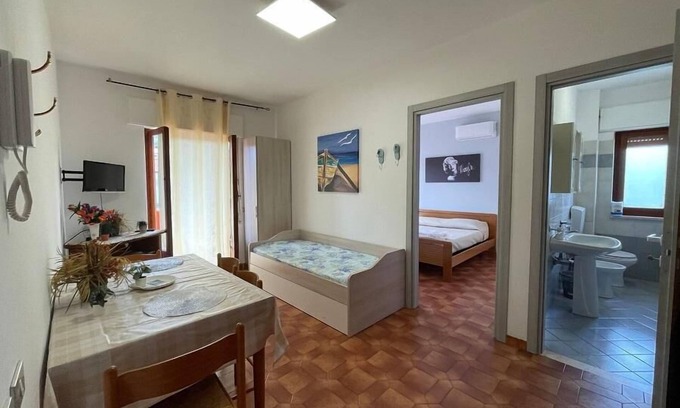 Tropea Apartment | Experience Aurora: Centrally Located in Tropea, Steps from the Sea