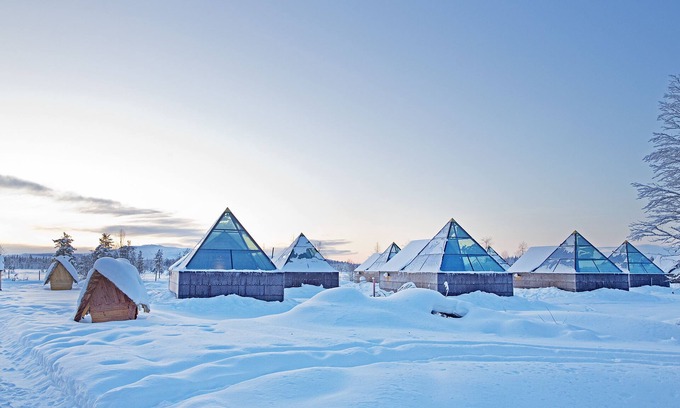 Koengaes Hotel | Enchanting Aurora Pyramid Glass Igloos with Unique Amenities