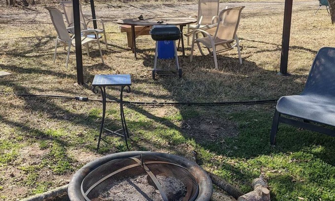 Travis County House | Unique Austin Glamping Experience with Spa & Breakfast
