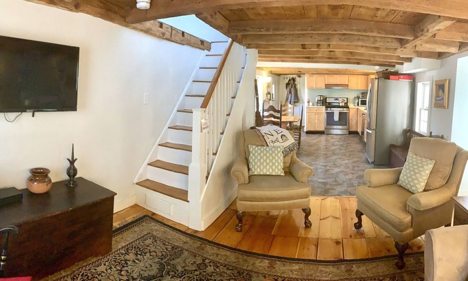 Salem House | Historic 1739 Cottage with Ocean View in Salem