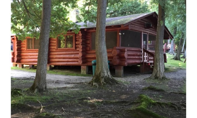 Northome Cabin | Cozy Log Cabin Retreat with Pet-Friendly Amenities