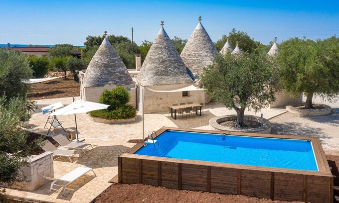 L'Assunta Villa | Experience Authentic Trullo, Steps from the Ocean