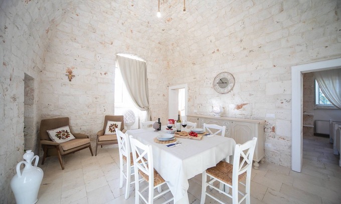 Alcanterini Villa | Pet-Friendly Villa in Castellana Grotte with Ocean View