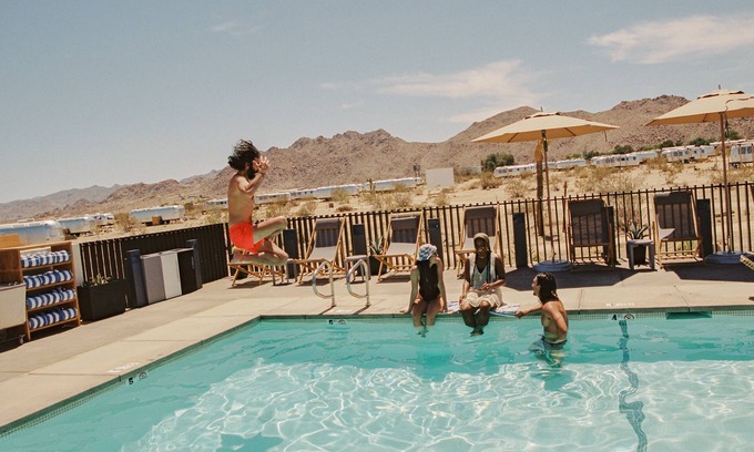 Joshua Tree Cabin | Experience AutoCamp Joshua Tree: Top-Rated Stay with Spa