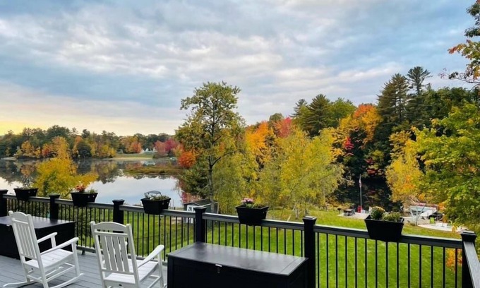 Barnstead House | Experience Serenity by the Lake: Guest Rated 10/10 Getaway!