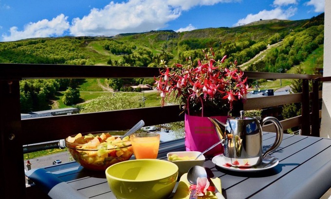 Besse-et-Saint-Anastaise Apartment | Guest Rated: 9.8 at Gite LE CARIBOU SUPER BESSE