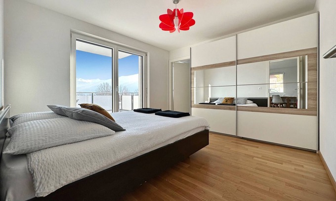 Grimisuat Apartment | Welcoming Aux Bons Matins de Gégé Near Beautiful Sion