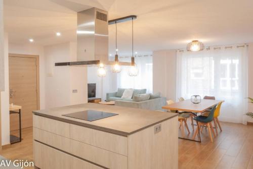 Gijon City Centre Apartment | Discover AV Gijón Alfonso I: Family-Friendly 4-Star Retreat