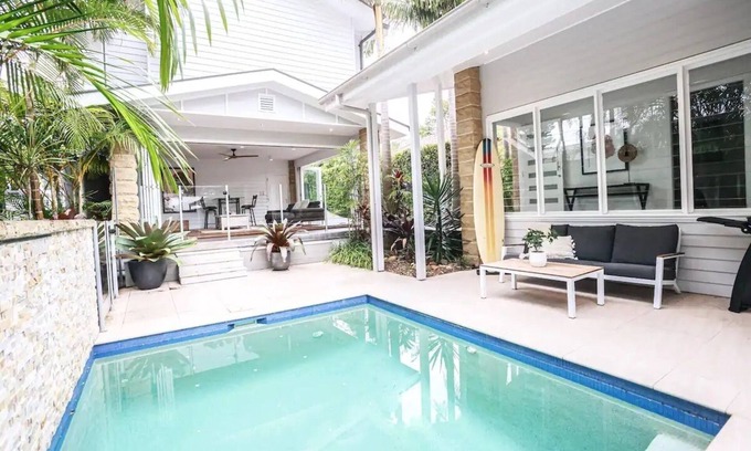 Avalon Beach House | Coastal Escape at Avalon Beach with Pool & Ocean View