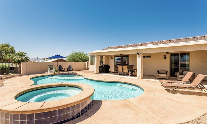 Lake Havasu City House | Discover Avalon Oasis: Private Casita & New Pool/Spa