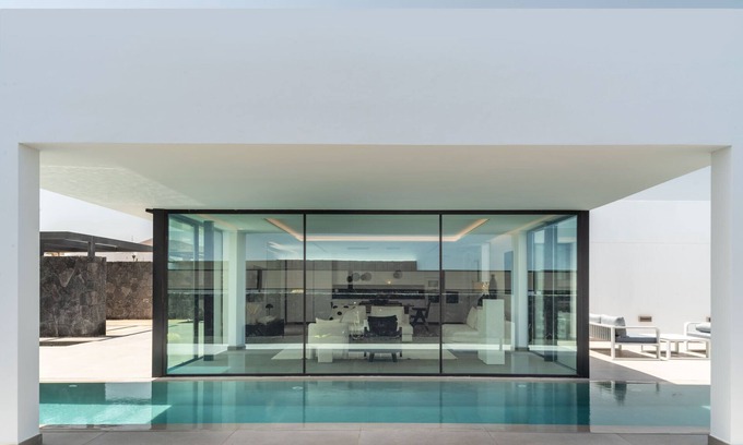 Puerto Calero Villa | Elegant Avasarala Villa with Oceanfront Pool in Puerto Calero