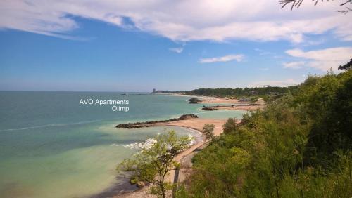 Olimp Apartment | Inviting Avo Apartments: Oceanfront Stay with Pool Access