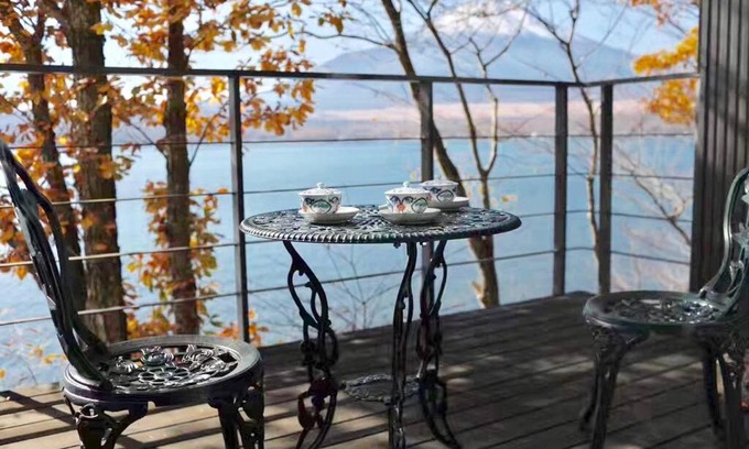 Yamanakako Ski Chalet | Quiet Escape with Fuji View in a Designer House
