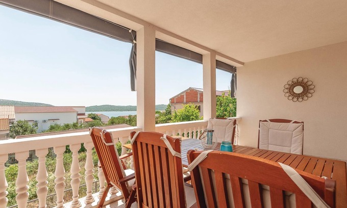 Pirovac Apartment | Cozy 2-Bedroom Retreat with Ocean View in Pirovac