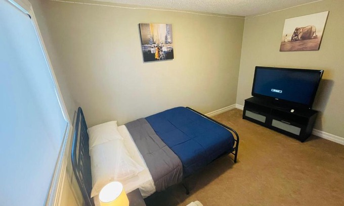 Northwest Edmonton House | Cozy Bedroom with Family-Friendly Amenities and Great Reviews
