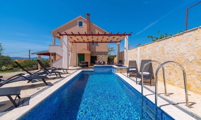 Sikovo House | Idyllic Vacation Home with Private Pool & Ocean View