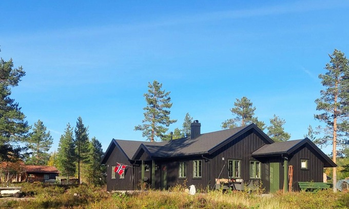 Fyresdal House | Unwind at a Family-Friendly Retreat on Lake Birtesee