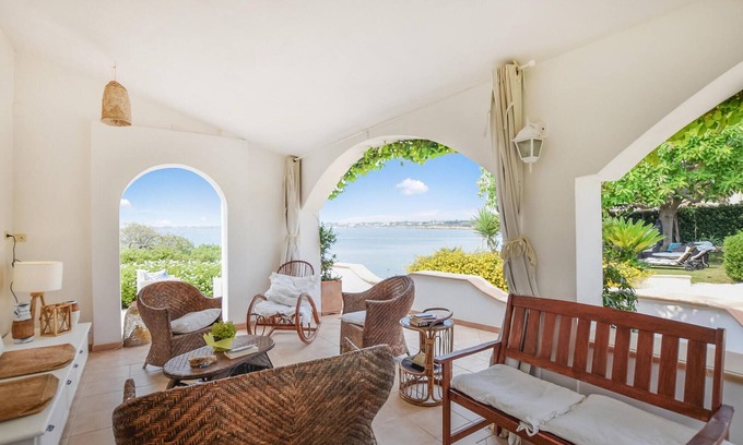 Punta Milocca House | Enchanting Villa with Serene Garden and Breathtaking Sea Views