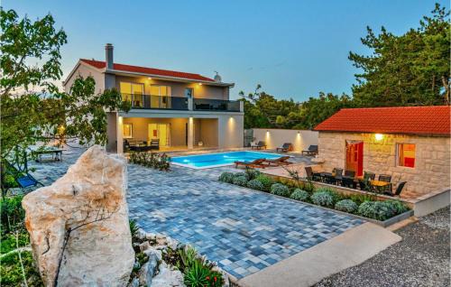 Zadvarje House | Delightful Stay at Awesome Home In Zadvarje with Pool