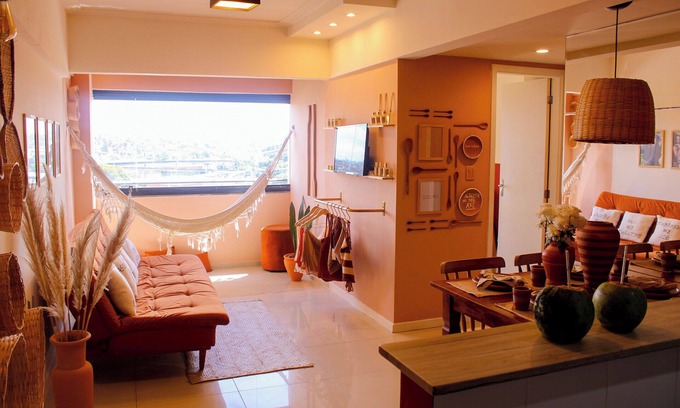 Salvador Apartment | Comfortable Axé Home: Concept Apartment with Pool & Pet Friendly