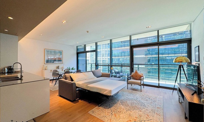 Al Wasl Apartment | Elegant 1BR Apartment in CityWalk with Scenic Views