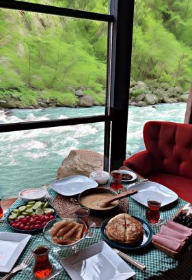 Ardesen Ski Chalet | Relaxing AYDER BUNGALOW - River View at Royal Resorts