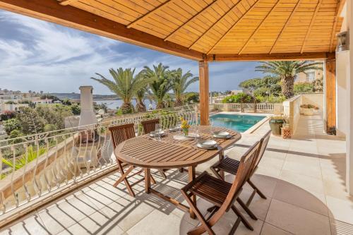 Santa Maria Estate Villa | Azure Dream: 4-Star Villa with Pool & Oceanfront Views