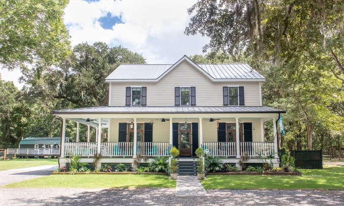 Johns Island House | B&B Charleston SC Entire House - sleeps 13!